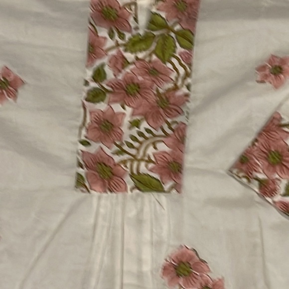 Suvasa cotton hand block shirt size M/L - Picture 4 of 9